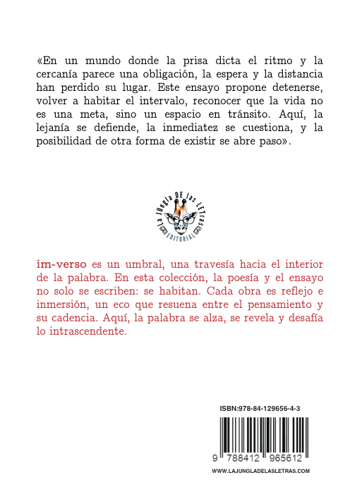 Elogio de la distancia - Imagen 2