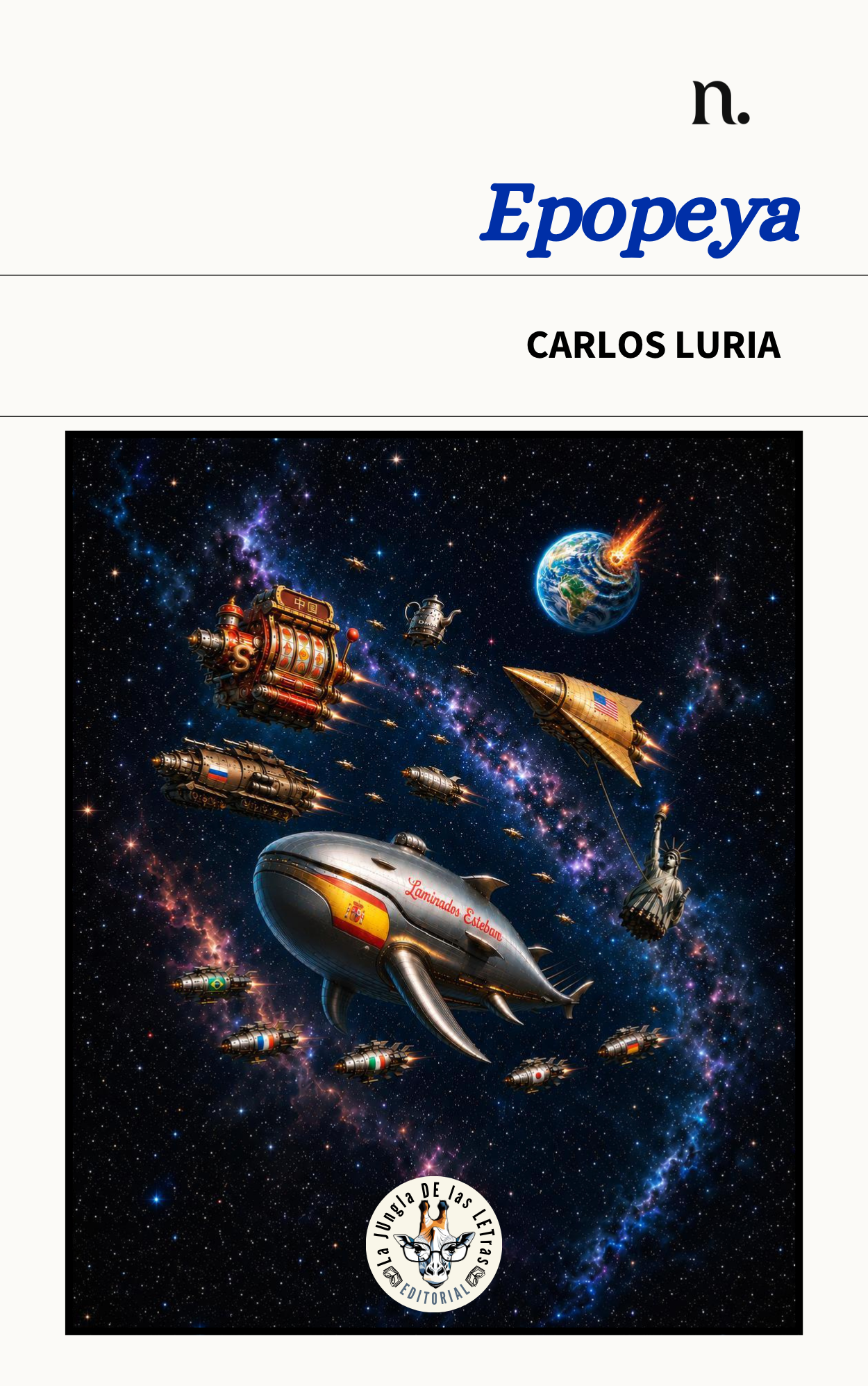 PREVENTA EXCLUSIVA de «Epopeya» de Carlos Luria